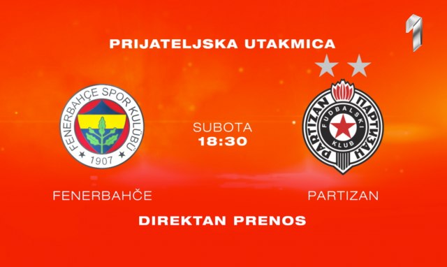 Partizan-Fenerbahče: Direktan prenos prijateljske fudbalske utakmice - Subota, 2. jul, 18:30