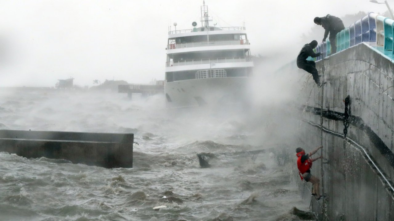 Какие из перечисленных островов страдают от тайфунов. Тайфун Чаба. Пусан ЦУНАМИ. ЦУНАМИ В Южной Корее. Тайфун в Южной Корее.