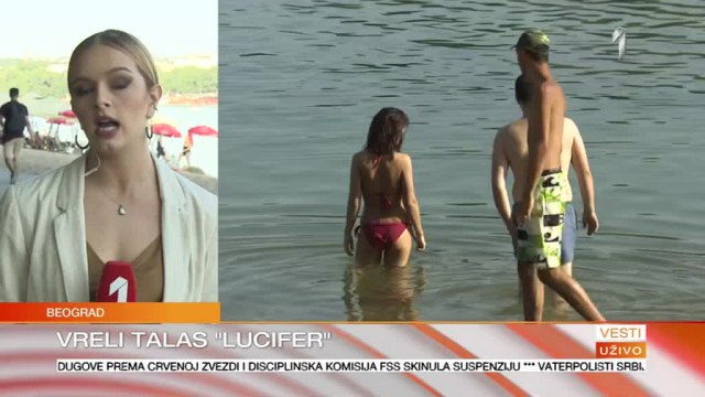 "Lucifer" stigao; graðani širom Srbije pokušavaju da se rashlade VIDEO