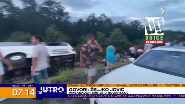 Novi detalji nesreće u Bugarskoj: Oglasio se ambasador Srbije VIDEO/FOTO