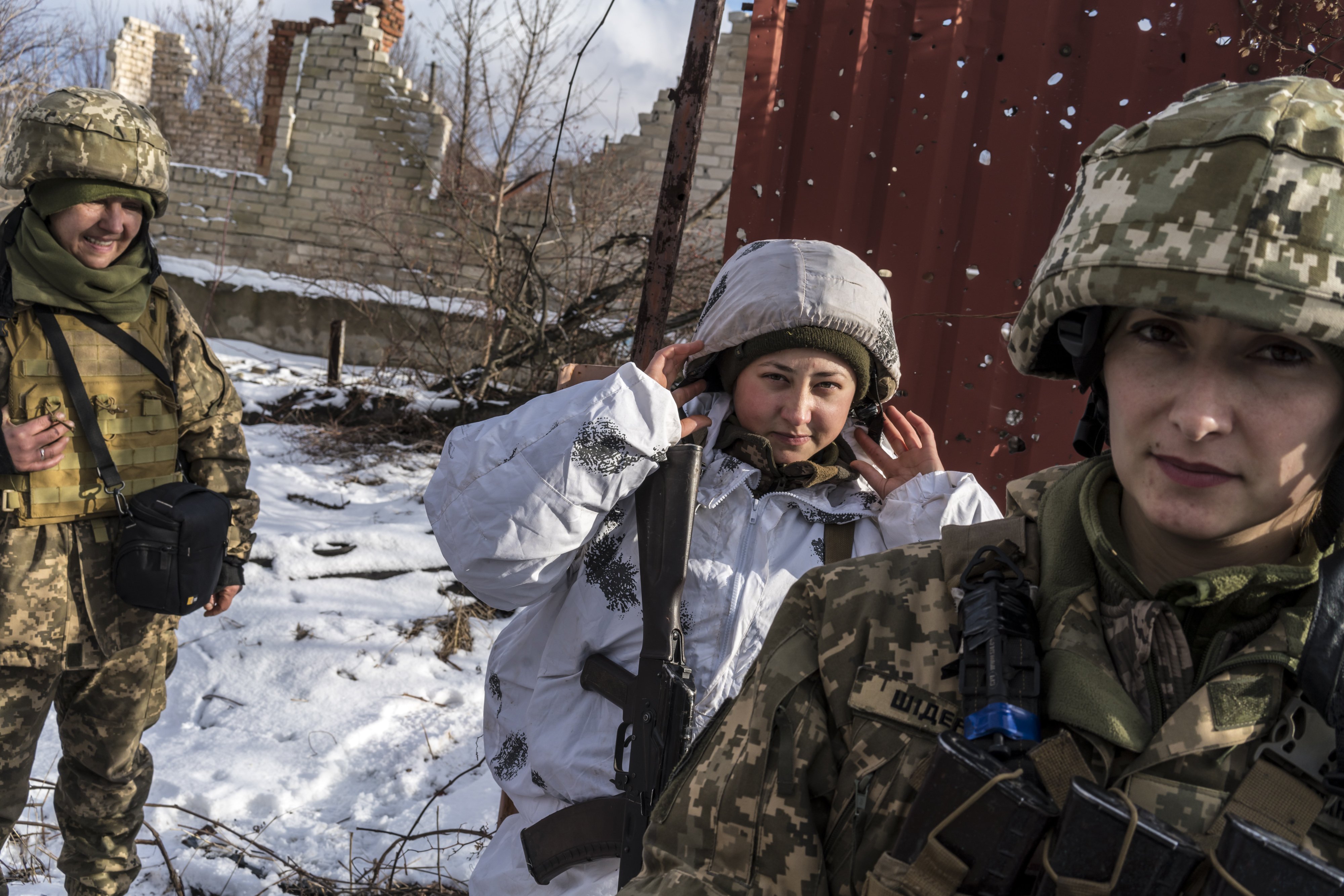 Žene vojnici su na prvoj liniji fronta dok napetosti rastu/Getty Images