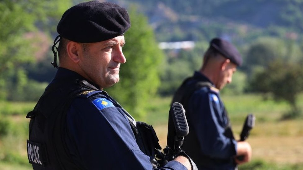 Pripadnici Kosovske policije na severu Kosova/REUTERS/Fatos Bytyci
