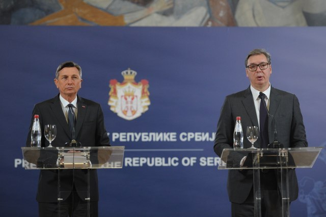Vučić hosted Pahor: 