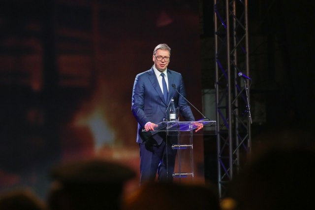 Vučić speaks at the session of the UN General Assembly on September 20