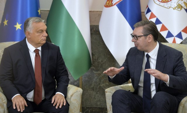 Meeting between Vučić and Orbán: 
