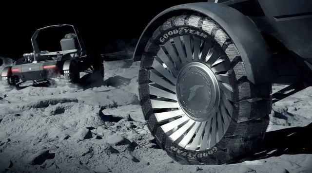 Goodyear će nove bezvazdušne gume prvo koristiti na Mesecu, pa onda na Zemlji