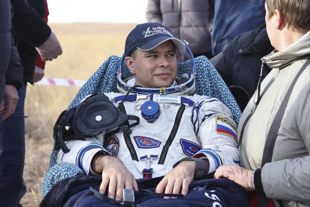 Tanjug/Pavel Kašin, Roscosmos State Space Corporation via AP