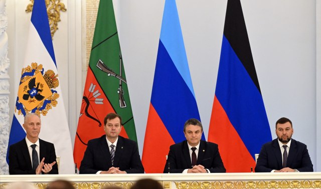 Savet federacije ratifikovao sporazume o pripajanju četiri oblasti Rusiji