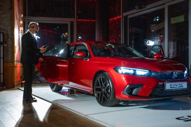 Srpska premijera: Stigla je nova Honda Civic FOTO