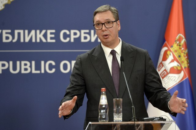 Address of Vučić and Giaufret after the meeting