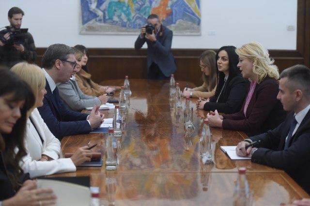 Vučić met with the President of the Parliament of Montenegro