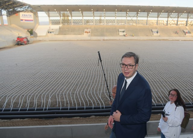 Vučić: Ovo je stadion po najvišim UEFA standardima FOTO/VIDEO
