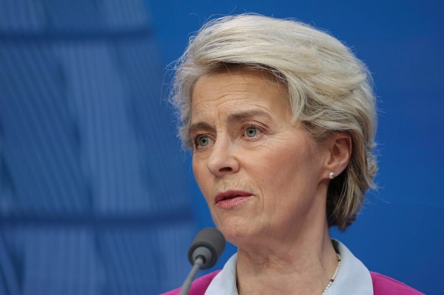 Von Der Leyen on Friday in Belgrade