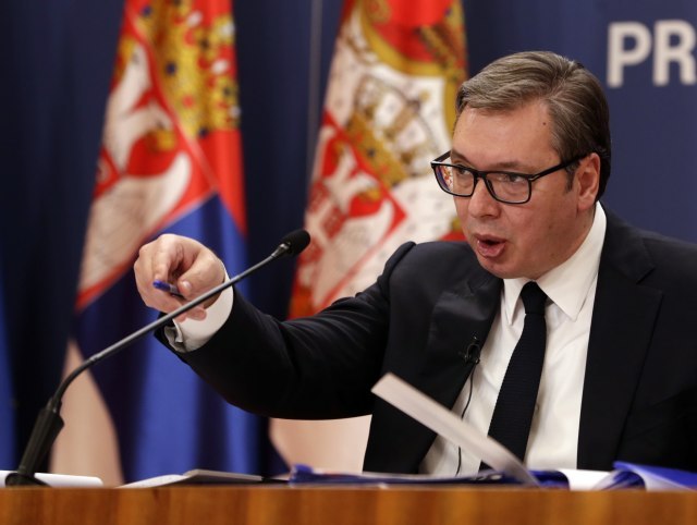 Aleksandar Vuèiæ's urgent reaction - National Security Council scheduled