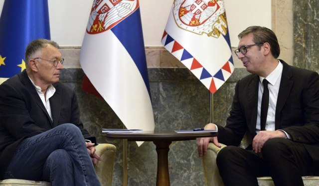 Vučić to Besson: Thank you for your intellectual independence PHOTO
