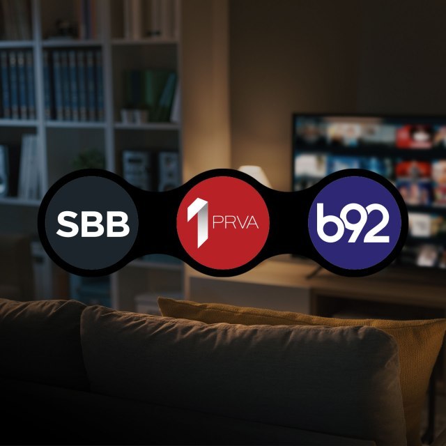 Prva, B92 and Happy remain on SBB cable system
