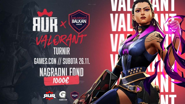 Prijavite se za Valorant turnir na Games.con 2022 – Nagradni fond 1000€!
