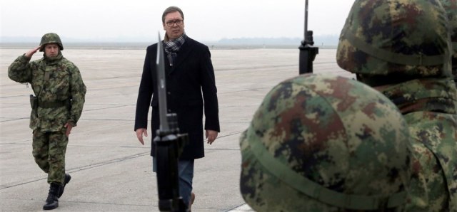 Vučić to attend a military exercise today