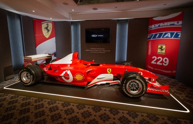 Prodaje se Šumaherov šampionski Ferrari