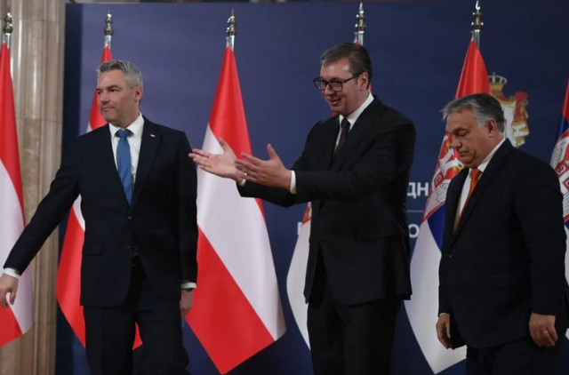 Nehamer i Orban u Beogradu; Vučić objavio fotografije; Mali dočekao Kancelara Austrije FOTO
