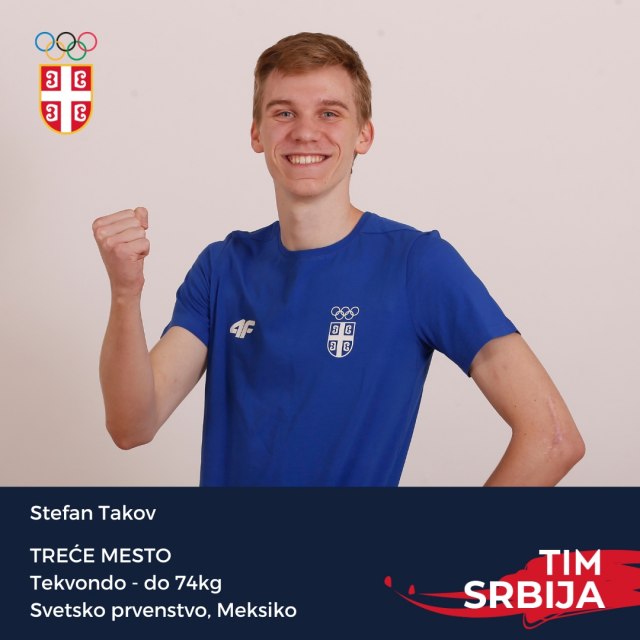 Treća medalja za Srbiju – Takov osvojio bronzu na SP