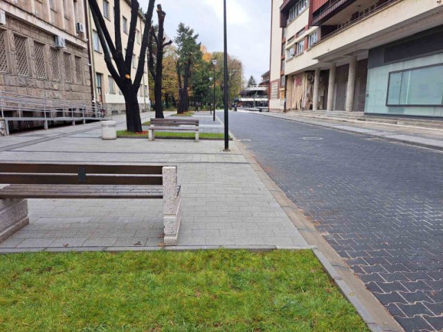 Nova pešaèka zona: Završeni radovi u centru Leskovca