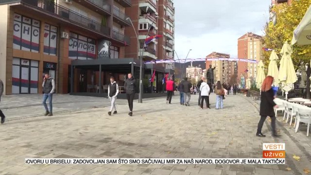 Reakcije u Kosovskoj Mitrovici nakon postignutog dogovora VIDEO
