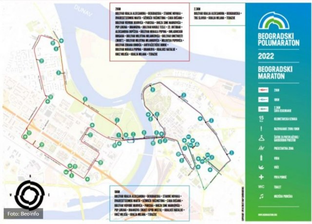 Pola Beograda zatvoreno: Saznajte detaljan raspored zatvorenih ulica i izmene linija gradskog prevoza