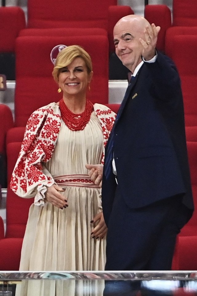 Najveæa senzacija na tribinama bila je ona: "Kolinda je Hrvatska" FOTO