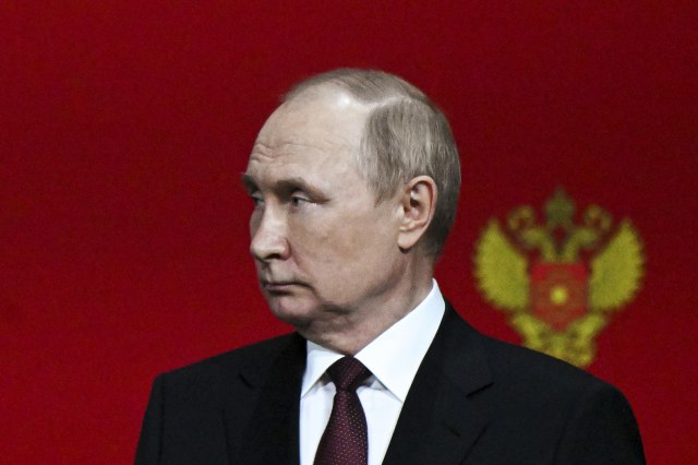 Tanjug/Sergei Guneyev, Sputnik, Kremlin Pool Photo via AP, File