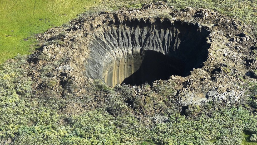 Krater u Sibiru, u Rusiji/Getty Images