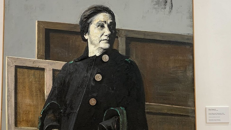 Portret Milice Sariæ Vukmanoviæ, slikara Miæe Popoviæa važan je deo kolekcije/BBC