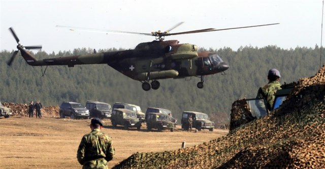 Serbian Army in a state of heightened combat readiness: 