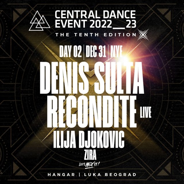 Najbolju novogodišnju žurku elektronske muzike predvode Denis Sulta i Recondite