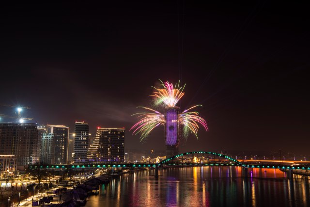 Spektakularni doček Nove godine: 