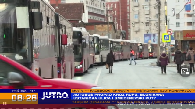 Normalizovan saobraćaj u Bulevaru kralja Aleksandra: Deset linija gradskog prevoza bilo u zastoju VIDEO