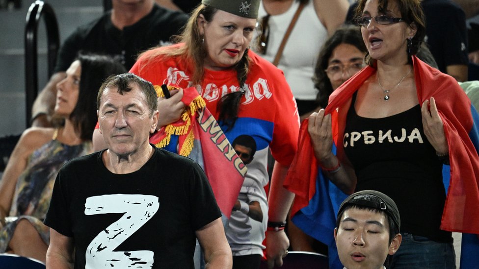 Australijan open: Policija ne toleriše ruske zastave na teniskom turniru, ispitan i muškarac zbog majice sa slovom Z