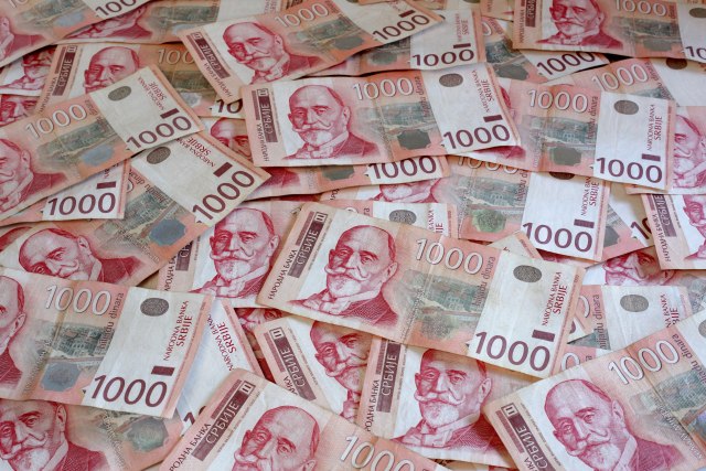 Prosečna bruto plata u Srbiji 108.001 dinar