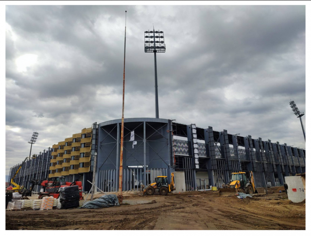 Uskoro završetak radova na stadionu: Leskovac traži firmu za tehnièki pregled