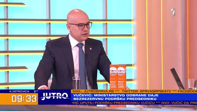 Vučević za TV Prva: Nisam čuo ništa konkretno sa druge strane, osim 'ua' VIDEO