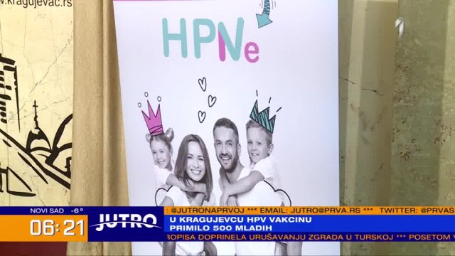 Kako se u Kragujevcu odvija imunizacija HPV vakcinom VIDEO