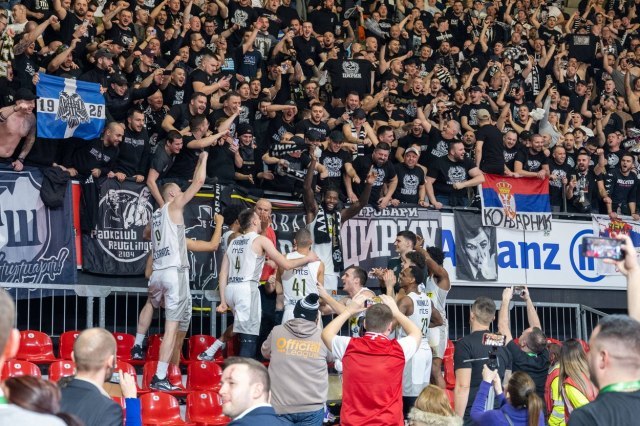 "I have to bow to them - Partizan BC fans are the best fans in the world" VIDEO