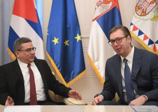 Vučić sa ambasadorom Kube: 