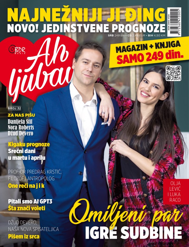Novi broj magazina "Ah ljubav" je u prodaji!