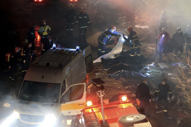 Greece train crash caused a catastrophic accident: a large number of dead PHOTO/VIDEO