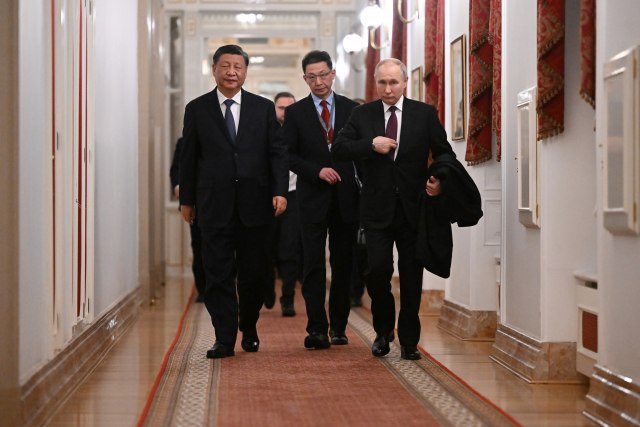 Tanjug/Grigory Sysoyev, Sputnik, Kremlin Pool Photo via AP