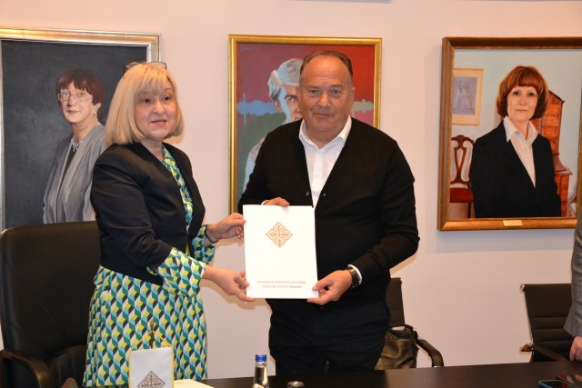 Službeni glasnik potpisao ugovor o poslovnoj saradnji sa Univerzitetom umetnosti u Beogradu