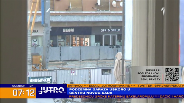 Poznato kada će biti završena garaža u centru Novog Sada VIDEO
