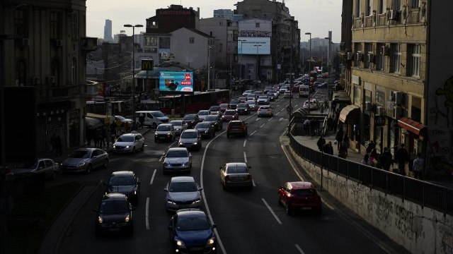 Total traffic jam in Belgrade; The vehicles stand still PHOTO - Vimarsana News