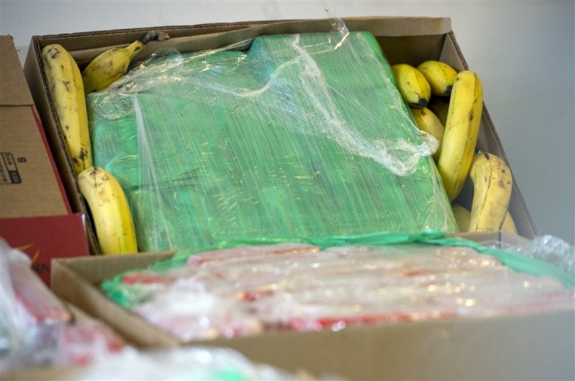 Pronaðeno 1,2 tone kokaina u kutijama za banane